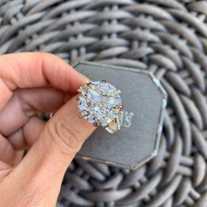 Jewelry 27 Ct White Sapphire Diamond Ring Poshmark